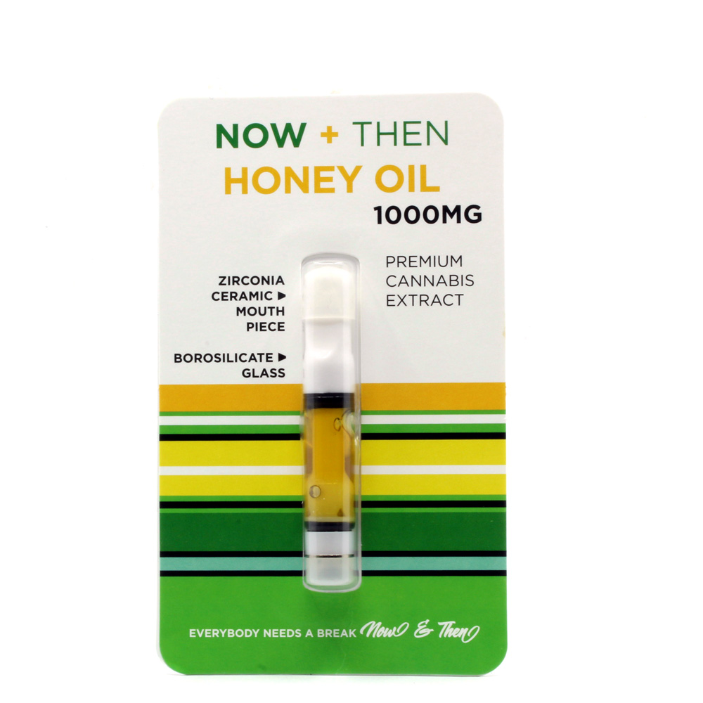 Honey Oil Vape CARTRIDGE 1gram Now + Then